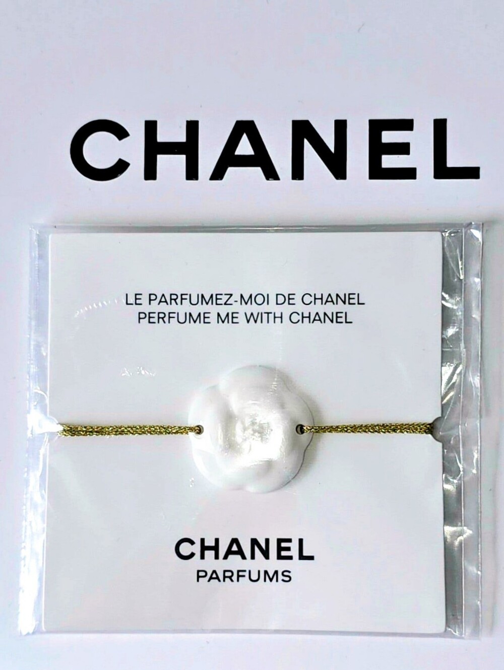 New! CHANEL VIP Camelia adjustable Bracelet